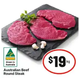 IGA Australian Beef Round Steak offer