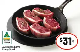 IGA Australian Lamb Rump Steak offer