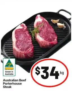 IGA Australian Beef Porterhouse Steak offer
