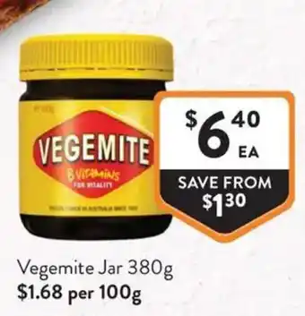 Vegemite Jar