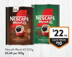 Foodworks Nescafe Blend 43 offer