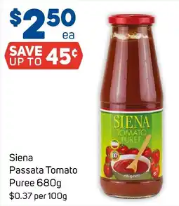 Foodland Siena Tomato Puree offer