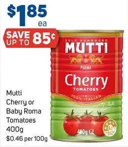 Foodland Mutti Cherry Tomatoes offer