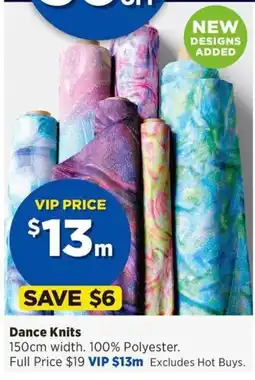 Spotlight Dance Knits offer