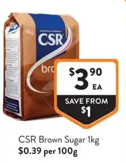 Foodworks CSR Brown Sugar offer