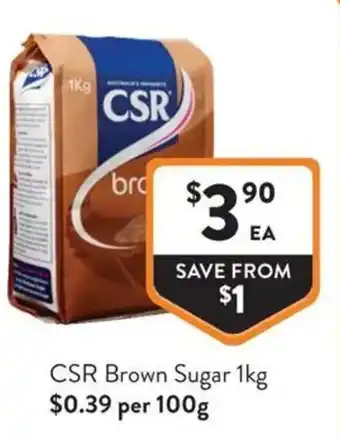 Foodworks CSR Brown Sugar offer