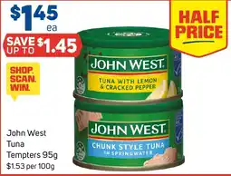 Foodland John West Tuna Tempters offer