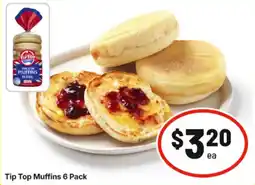 IGA Tip Top Muffins offer
