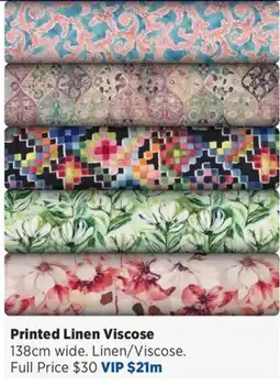 Spotlight Printed Linen Viscose offer