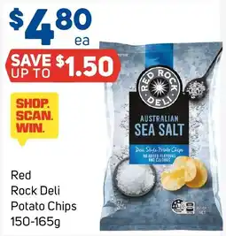 Foodland Red Rock Deli Potato Chips offer