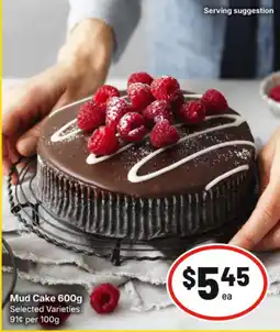 IGA Mud Cake offer