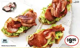 IGA Middle Bacon Rashers offer