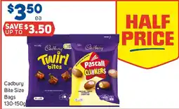 Foodland Cadbury Bite Size Bags offer