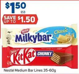 Foodland Nestlé Milkybar Classic offer