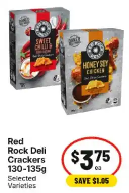 IGA Red Rock Deli Crackers offer