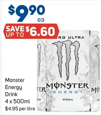 Foodland Monster Energy Drink offer