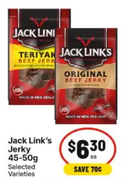 IGA Jack Link's Jerky Selected Varieties offer