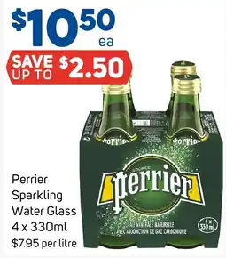 Foodland Perrier Sparkling Water Glass offer