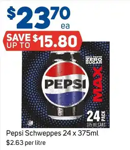 Foodland Pepsi Schweppes offer