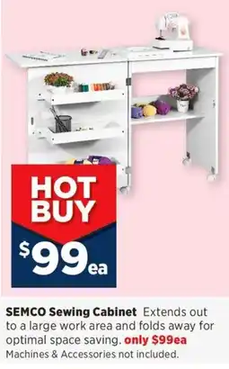 Spotlight SEMCO Sewing Cabinet offer