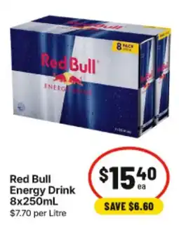 IGA Red Bull Energy Drink offer