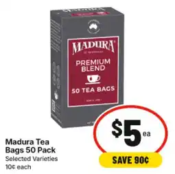 IGA Madura Tea Bags offer
