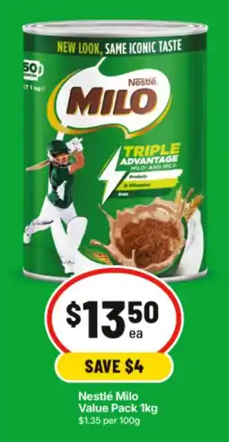 IGA Nestlé Milo offer
