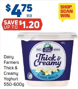 Foodland Dairy Farmers Thick & Creamy Yoghurt offer