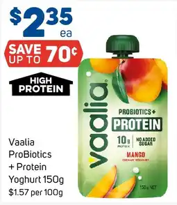 Foodland Vaalia ProBiotics + Protein Yoghurt offer