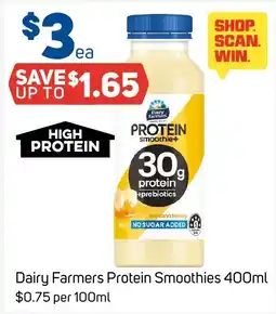 Foodland Dairy Farmers Protein Smoothies offer