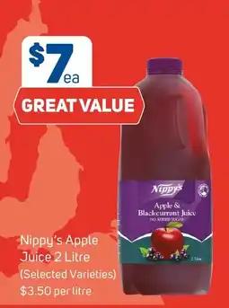 Foodland Nippy's Apple Juice 2 Litre offer