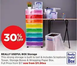 Spotlight Really Useful Box Storage offer
