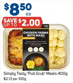 Foodland Simply Tasty 'Pub Grub' Meals offer