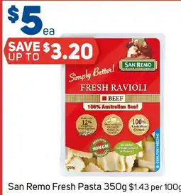Foodland San Remo Fresh Pasta offer
