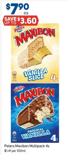 Foodland Peters Maxibon Vanilla Slice offer