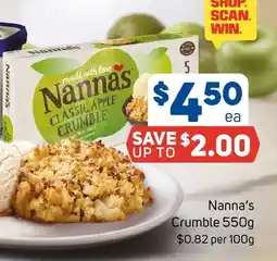 Foodland Nannas Crumble offer