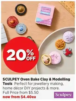 Spotlight Sculpey Oven Bake Clay & Modelling Tools offer