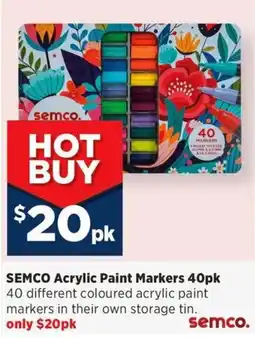 Spotlight Semco Acrylic Paint Markers offer