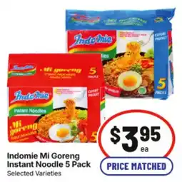 IGA Indomie Mi Goreng Instant Noodle 5 Pack offer