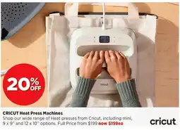 Spotlight Cricut Heat Press Machines offer