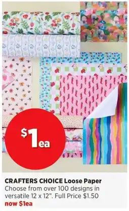 Spotlight Crafters Choice Loose Paper offer