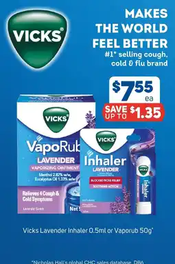 Foodland Vicks Lavender Inhaler offer