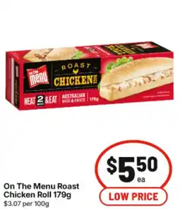 IGA On The Menu Roast Chicken Roll offer