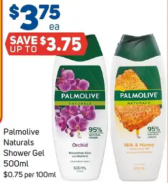 Foodland Palmolive Naturals Shower Gel offer