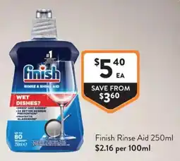 Foodworks Finish Rinse Aid offer