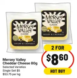 IGA Mersey Valley Cheddar Cheese offer