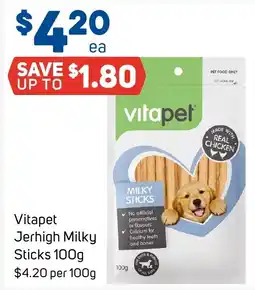 Foodland Vitapet Jerhigh Milky Sticks offer