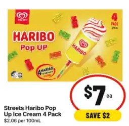IGA Streets Haribo Pop Up Ice Cream offer