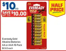 Foodland Eveready Gold Alkaline Batteries offer