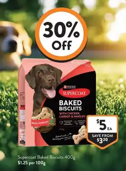 Foodworks Supercoat Baked Biscuits offer